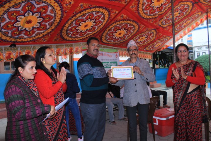 सिर्जनशील महिला समाजले आयोजना गरिएको रक्तदान कार्यक्रम सम्पन्न (भिडियोसहित)