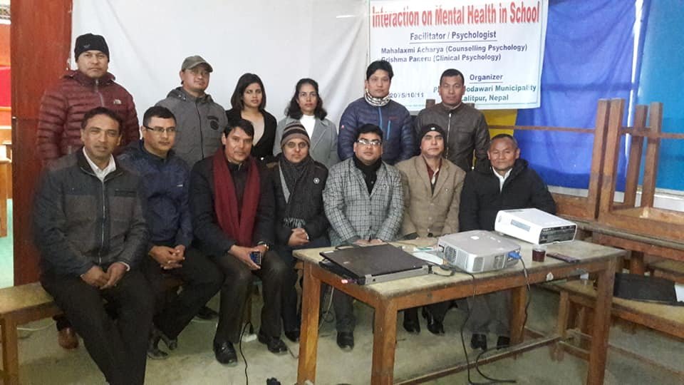 प्याब्सनद्वारा आयोजित “विद्यालयमा मानसिक स्वास्थ्य सम्बन्धी” अन्तरक्रिया कार्यक्रम सम्पन्न