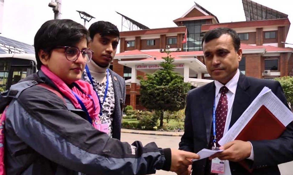 विवेकशील नेपाली दलले गरे अख्तियारमा उजुरी दर्ता