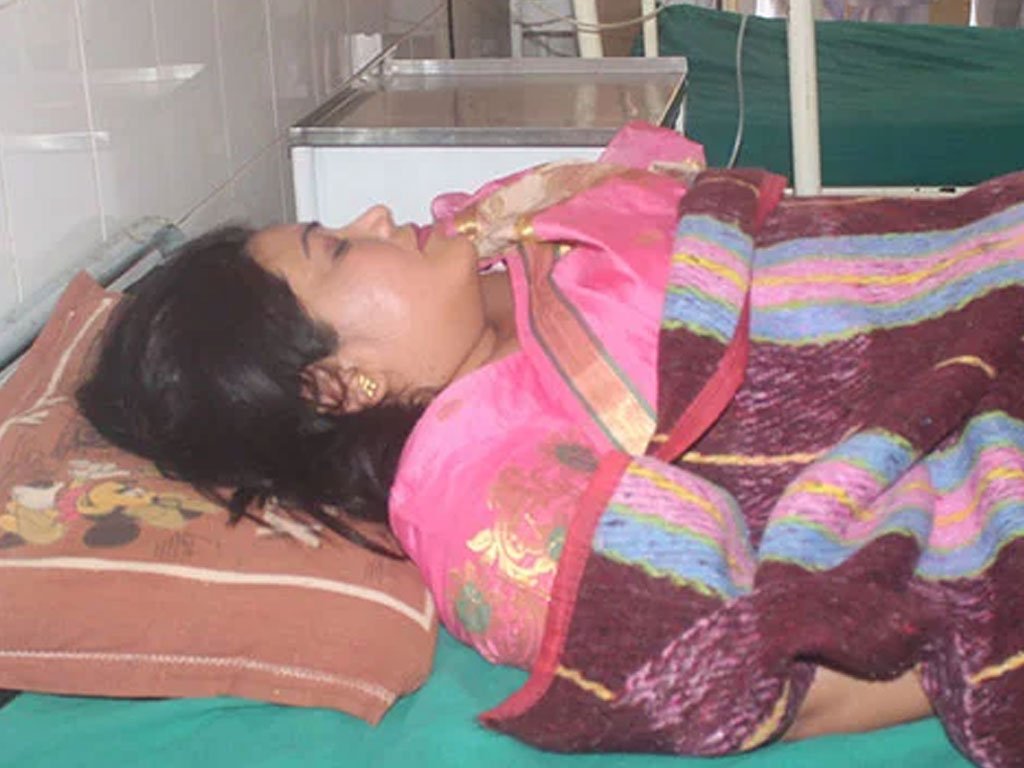 दाङमा नेकपा नेतृ शान्ता चौधरी एक्कासी बेहोस