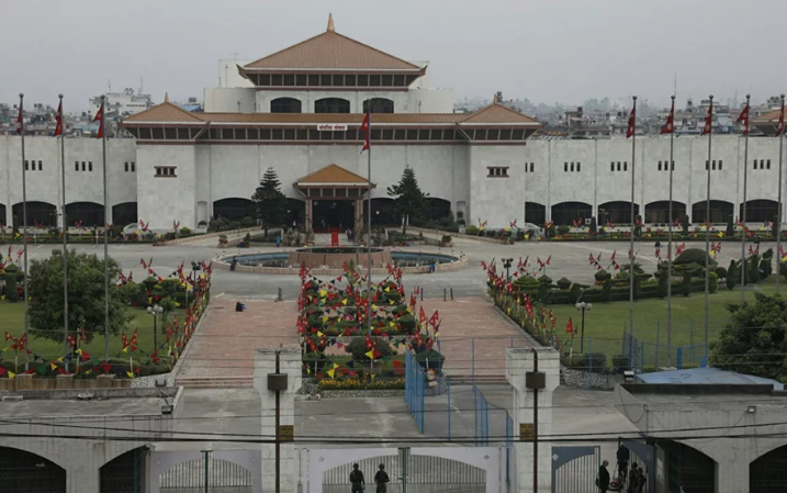 संसद भवन राष्ट्रपतिको स्वागतका लागि सिँगारियो