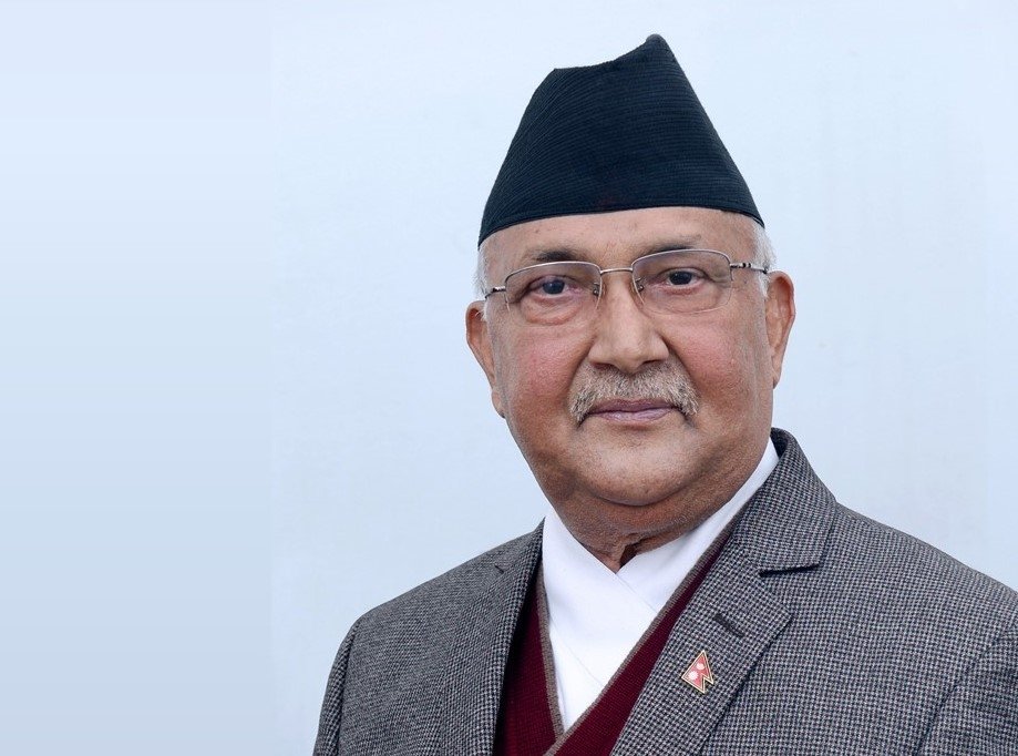 संसदमा अवरोध आएपछि पत्रकार सम्मेलन गर्दै प्रधानमन्त्री