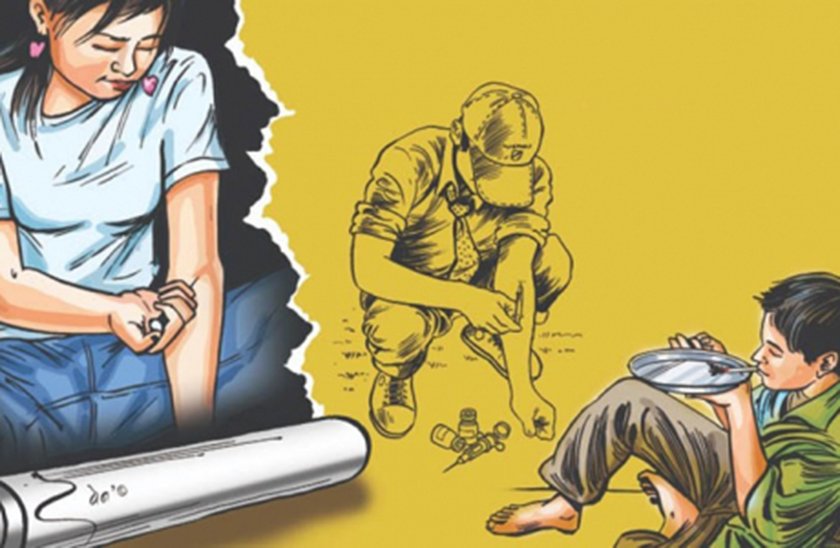 लाागुऔषधका मुद्दामा वृद्धि, देशभर तीन हजार ३५७ मुद्दा दर्ता