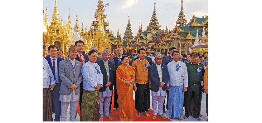 राष्ट्रपतिको म्यानमार भ्रमणः म्यानमारले दियो उच्च प्राथमिकता