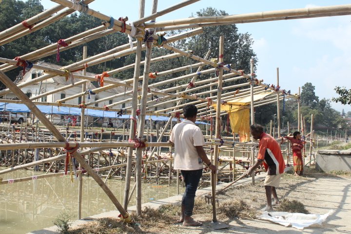 गुह्येश्वरीमा छठको तयारी अन्तिम चरणमा, भोली ४ वजेदेखि पूजा सुरु हुने