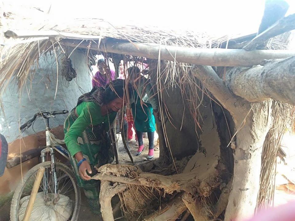सातामै भत्काइए ५४५ छाउगोठ