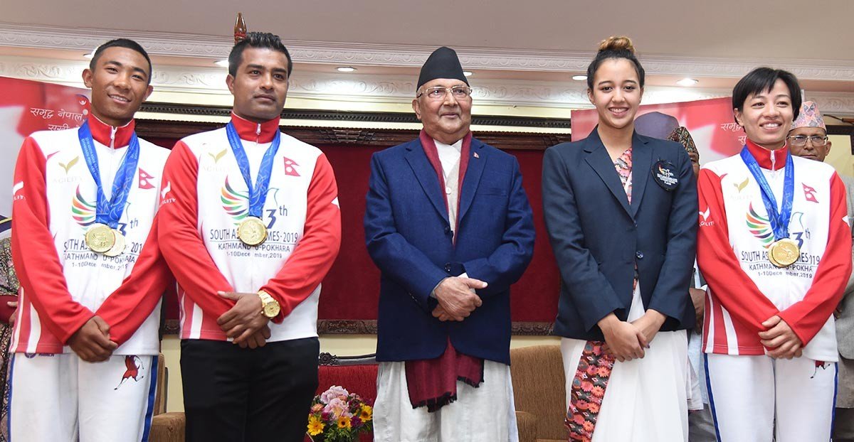 नेपाली खेलाडीलाई जनही नौलाख रुपैयाँ दिने घोषणा