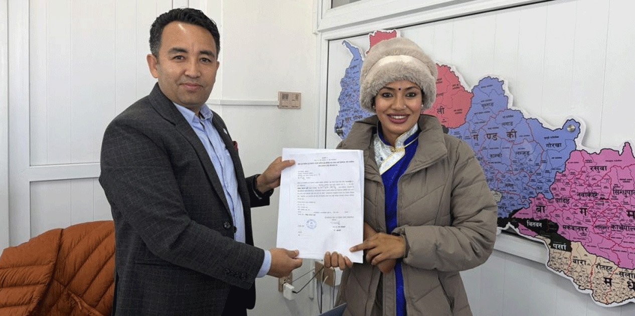 आशिका तामाङ धादिङ १ बाट उम्मेदवार बन्दै