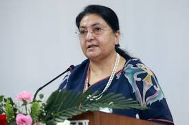 शहिदको सपना पूरा भए मात्र लोकतन्त्र पारदर्शी बन्ने :पूर्वराष्ट्रपति विद्यादेवी भण्डारी